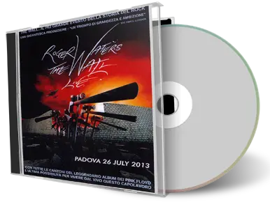 Artwork Cover of Roger Waters 2013-07-26 CD Padova Audience