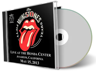 Artwork Cover of Rolling Stones 2013-05-15 CD Anaheim Audience