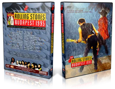 Artwork Cover of Rolling Stones 1995-08-08 DVD Budapest Audience
