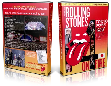 Artwork Cover of Rolling Stones 2014-03-06 DVD Tokyo Audience