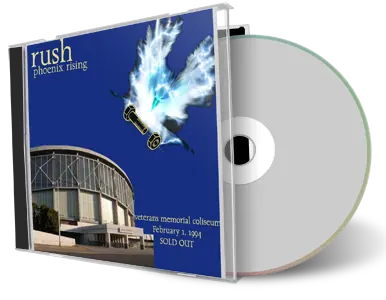 Artwork Cover of Rush 1994-02-01 CD Phoenix Audience