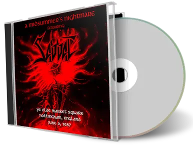 Artwork Cover of Sabbat 1987-06-06 CD Nottingham Audience