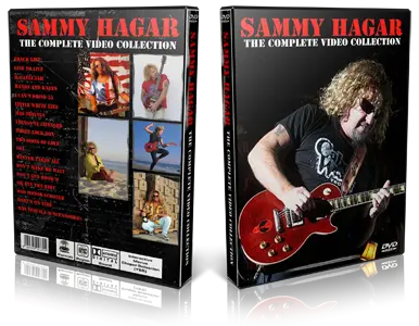 Artwork Cover of Sammy Hagar Compilation DVD The Complete Video Collection Proshot