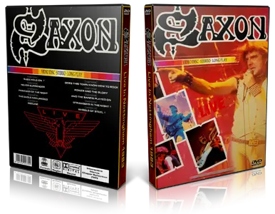 Artwork Cover of Saxon Compilation DVD Nottingham 1983 Proshot