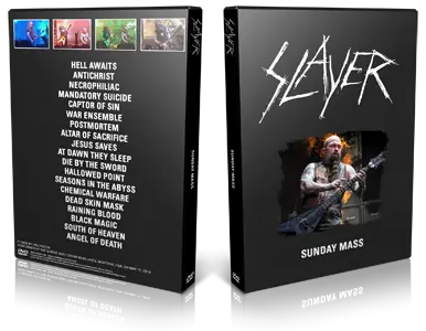 Artwork Cover of Slayer 2014-05-11 DVD Billings Audience