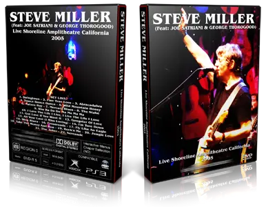 Artwork Cover of Steve Miller Compilation DVD Shoreline Amphitheatre 2005 Proshot