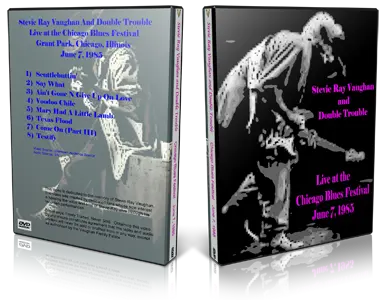 Artwork Cover of Stevie Ray Vaughan 1985-06-07 DVD Chicago Blues Festival Audience
