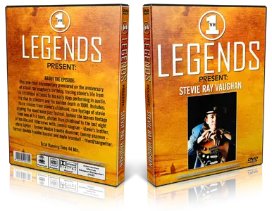 Artwork Cover of Stevie Ray Vaughan Compilation DVD VH1 Legends Proshot