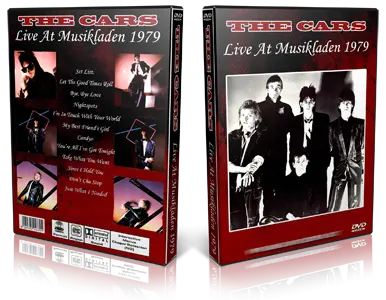 Artwork Cover of The Cars Compilation DVD Musikladen 1979 Proshot