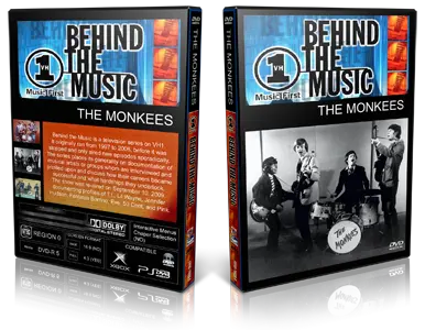 Artwork Cover of The Monkees Compilation DVD VH1 Behind The Music Proshot