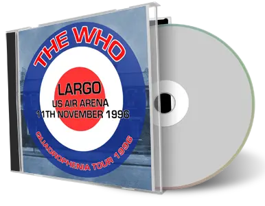 Artwork Cover of The Who 1996-11-11 CD Largo Audience