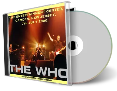 Artwork Cover of The Who 2000-07-07 CD Camden Soundboard