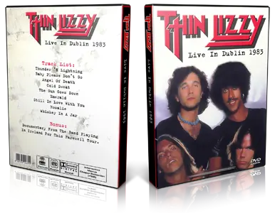 Artwork Cover of Thin Lizzy 1983-04-09 DVD Dublin Proshot