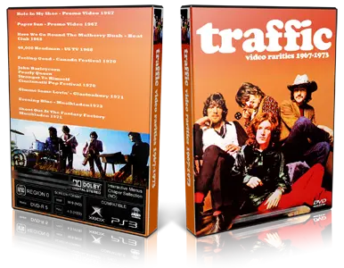 Artwork Cover of Traffic Compilation DVD Rarities 1967-1973 Proshot