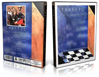 Artwork Cover of Traffic Compilation DVD Santa Monica 1972 Proshot