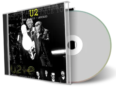 Artwork Cover of U2 2015-06-24 CD Chicago Audience