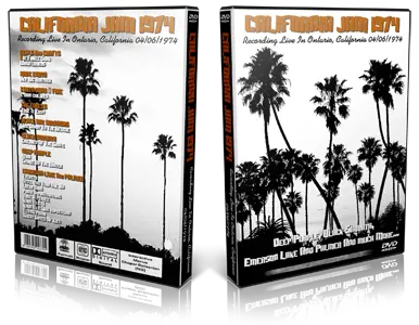 Artwork Cover of Various Artists Compilation DVD California Jam 1974 Proshot