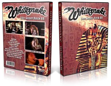 Artwork Cover of Whitesnake 1984-08-12 DVD Super Rock Festival Proshot