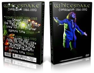 Artwork Cover of Whitesnake Compilation DVD 1984-1990 Proshot