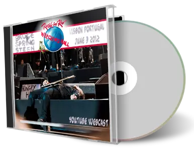 Artwork Cover of Bruce Springsteen 2012-06-03 CD Lisbon Soundboard