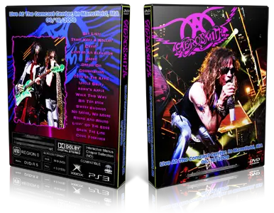 Artwork Cover of Aerosmith 2009-06-16 CD Mansfield Audience