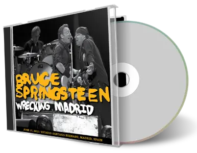 Artwork Cover of Bruce Springsteen 2012-06-17 CD Madrid Audience