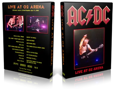 Artwork Cover of ACDC 2009-04-14 DVD London Audience