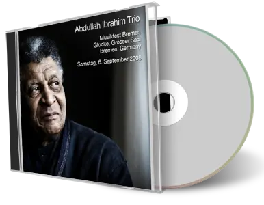Artwork Cover of Abdullah Ibrahim Trio 2008-09-06 CD Bremen Soundboard