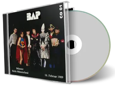 Artwork Cover of BAP 1989-02-16 CD Munster Audience