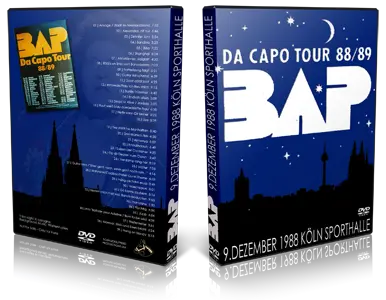 Artwork Cover of BAP 1988-12-09 DVD Cologne Audience