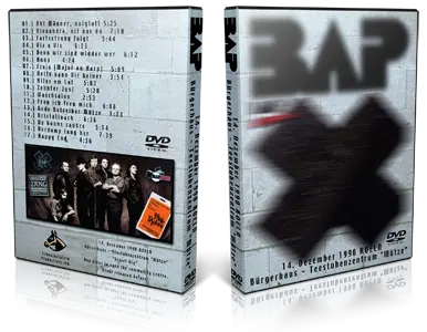 Artwork Cover of BAP 1990-12-14 DVD Cologne Audience