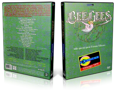 Artwork Cover of Bee Gees Compilation DVD Chicago 1975 Proshot