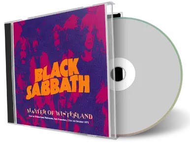 Artwork Cover of Black Sabbath 1971-10-01 CD San Francisco Audience