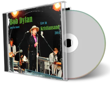 Artwork Cover of Bob Dylan 2014-07-12 CD Kristiansand Audience