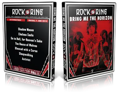 Artwork Cover of Bring Me The Horizon 2013-06-07 DVD Rock am Ring 2013 Proshot