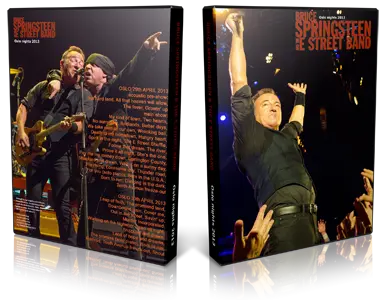 Artwork Cover of Bruce Springsteen 2013-04-29 DVD Oslo Audience