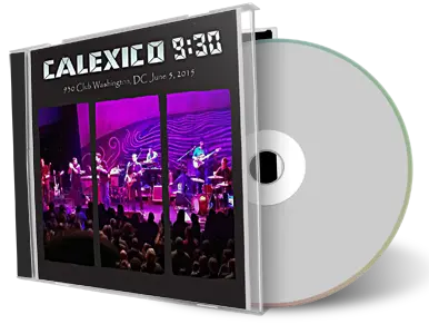 Artwork Cover of Calexico 2015-06-05 CD Washington DC Audience