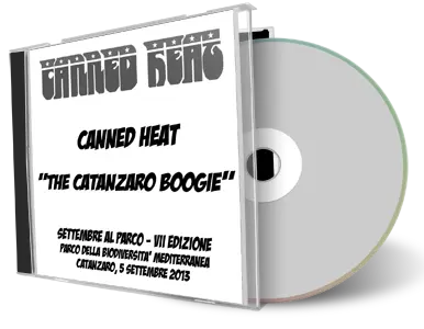 Artwork Cover of Canned Heat 2013-09-05 CD Catanzaro Soundboard