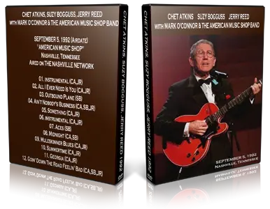 Artwork Cover of Chet Atkins Compilation DVD Nashville 1992 Proshot