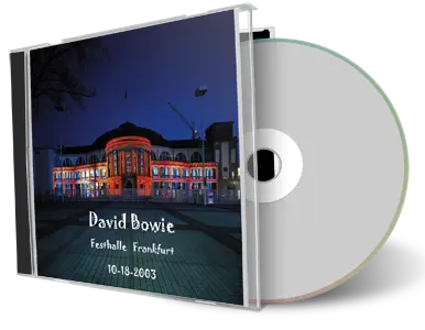 Artwork Cover of David Bowie 2003-10-18 CD Frankfurt Audience