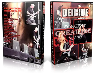 Artwork Cover of Deicide 1997-12-17 DVD New York City Audience