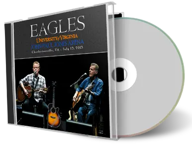 Artwork Cover of Eagles 2015-07-13 CD Charlottesville Audience