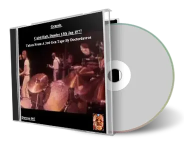 Artwork Cover of Genesis 1977-01-13 CD Dundee Audience