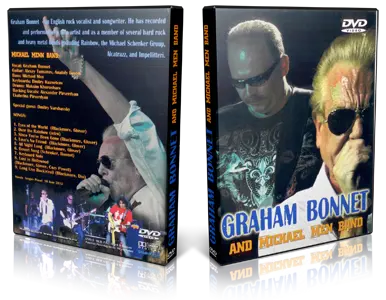 Artwork Cover of Graham Bonnet 2012-06-30 DVD Moscow Proshot