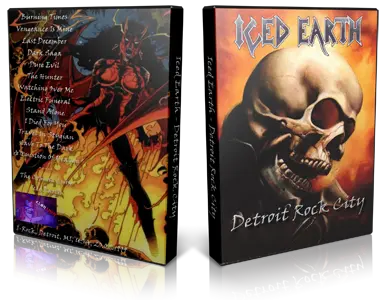 Artwork Cover of Iced Earth 1999-02-20 DVD Detroit Audience