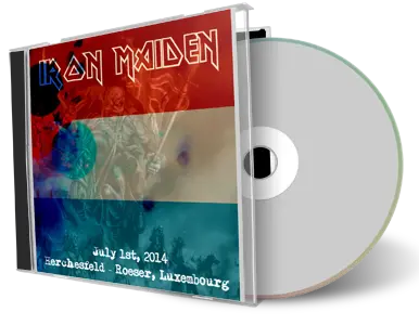 Artwork Cover of Iron Maiden 2014-07-01 CD Roeser Audience