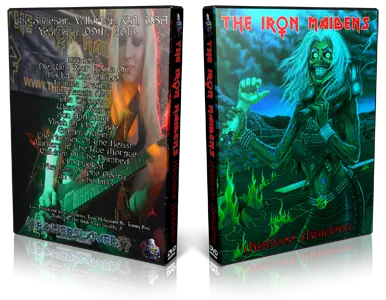 Artwork Cover of Iron Maiden 2013-02-09 DVD Fullerton Audience