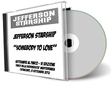 Artwork Cover of Jefferson Starship 2012-09-08 CD Catanzaro Soundboard