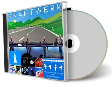 Artwork Cover of Kraftwerk 2014-11-06 CD Paris Audience