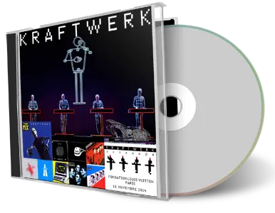 Artwork Cover of Kraftwerk 2014-11-13 CD Paris Audience